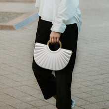 Load image into Gallery viewer, ALKEME ATELIER HANDBAG White Water Moon Crossbody Bag White