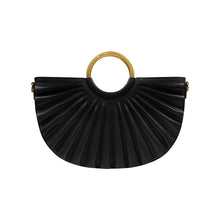 Load image into Gallery viewer, ALKEME ATELIER Handbags Black Water Moon Satchel Bag