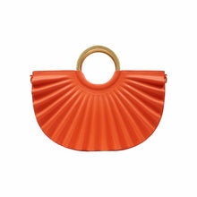 Load image into Gallery viewer, ALKEME ATELIER Orange Water Moon Satchel Bag
