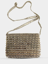 Load image into Gallery viewer, Alkeme Atelier Beaded Cross Body Bag - Silver